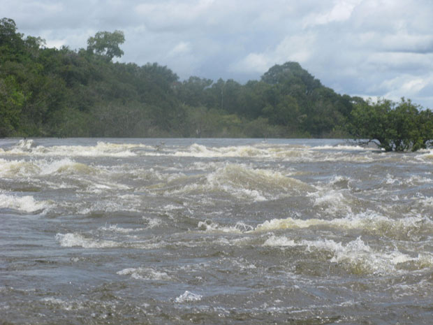 Rio Xingu, no Pará, onde será construída hidrelétrica de Belo Monte